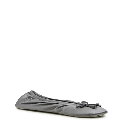 Women’s Stretch Satin Classic Ballerina Slipper