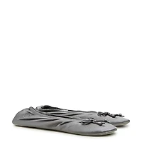 Women’s Stretch Satin Classic Ballerina Slipper