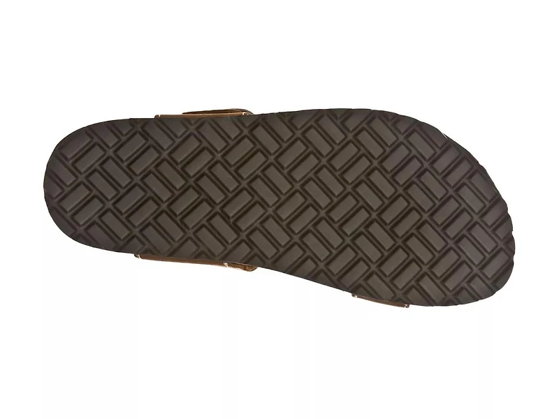 Carly Nubuck Flat Sandal