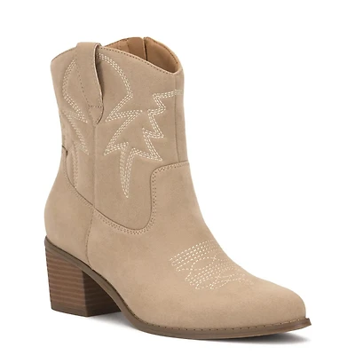 Women's Avery Western Boot Suede