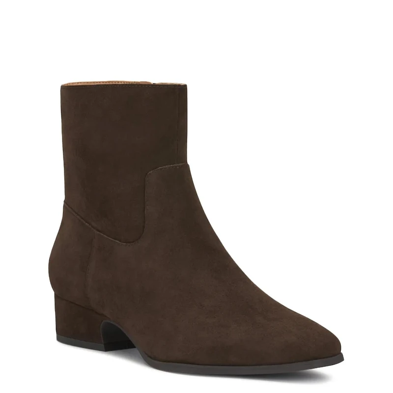 Women's Sash Suede Dress Bootie