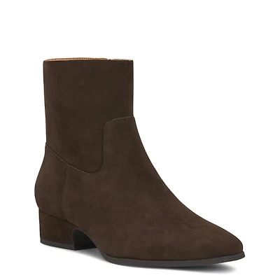 Women's Sash Suede Dress Bootie