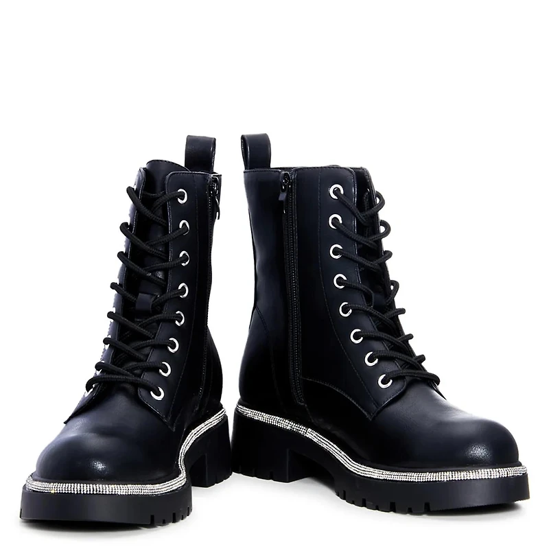 Women's Glamour Combat Boot