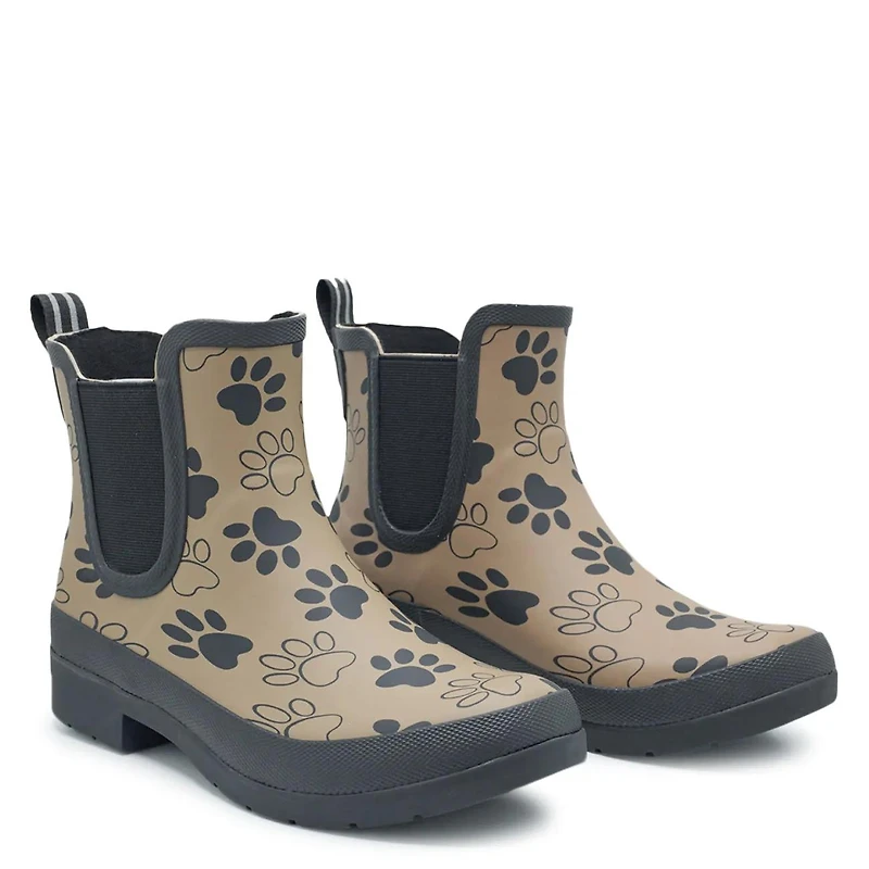 Women's Alliepaws Rubber Chelsea Rainboot