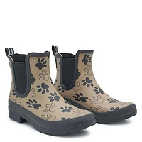 Women's Alliepaws Rubber Chelsea Rainboot