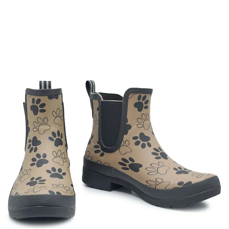 Women's Alliepaws Rubber Chelsea Rainboot