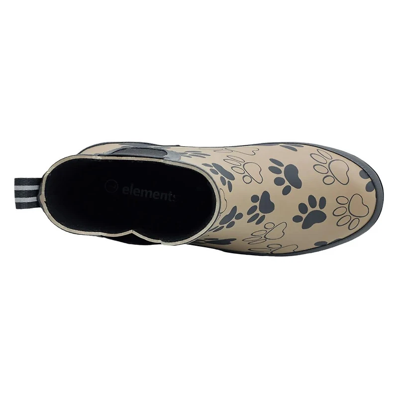 Women's Alliepaws Rubber Chelsea Rainboot