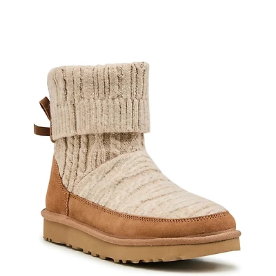 Women's Classic Mini Cabelle Knit Boots