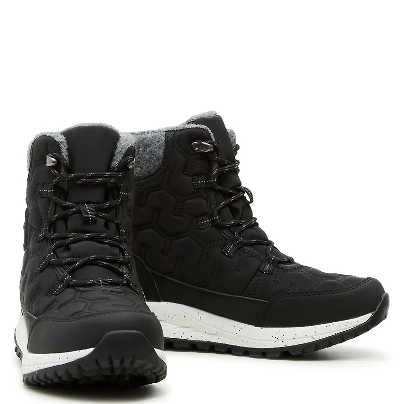 Women's Quilt Waterproof Winter Boot