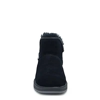 Women's Casual Cozy Bootie with Zip