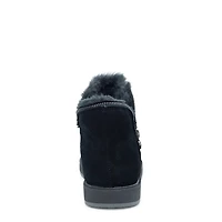 Women's Casual Cozy Bootie with Zip