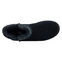 Women's Casual Cozy Bootie with Zip