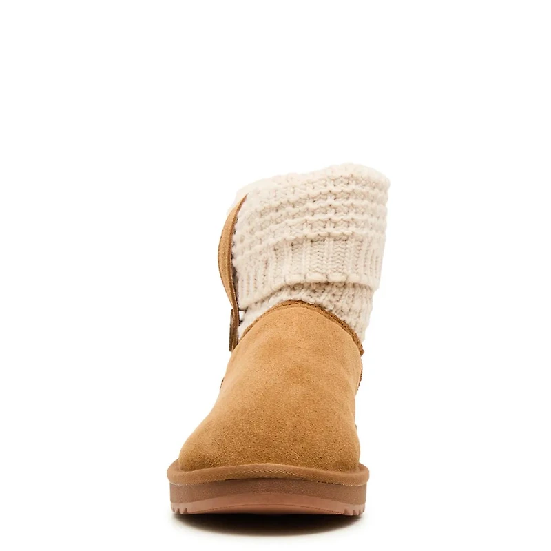 Women's Lodge Knit Collar Bootie