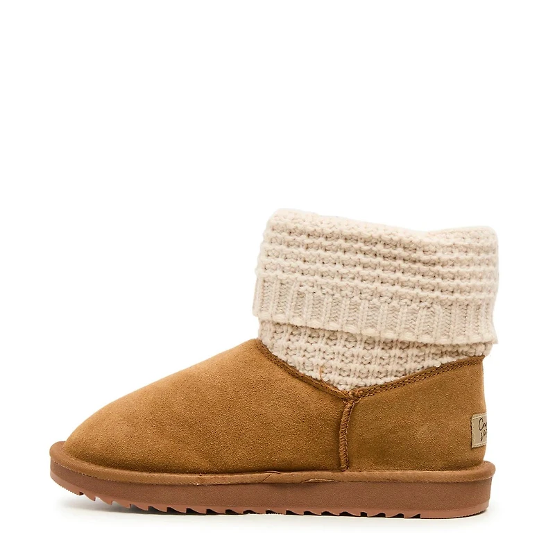 Women's Lodge Knit Collar Bootie