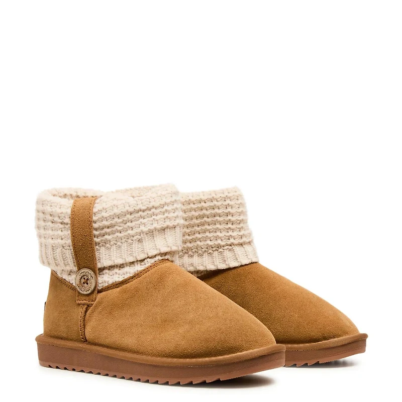Women's Lodge Knit Collar Bootie