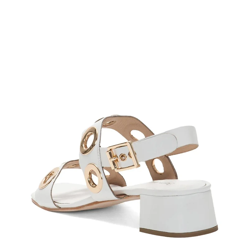 Women's Rivets Heeled Sandal