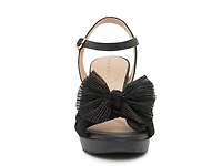Heather Platform Evening Sandal