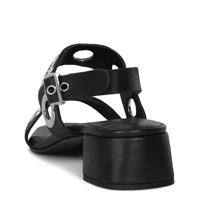 Women's Rivets Heeled Sandal