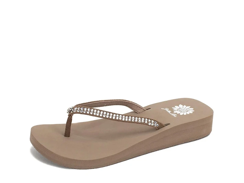Jello Wedge Sandal