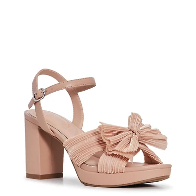 Heather Platform Evening Sandal