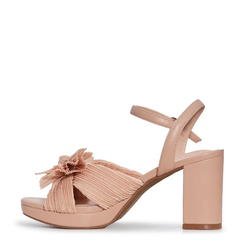 Heather Platform Evening Sandal