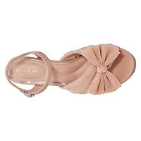 Heather Platform Evening Sandal