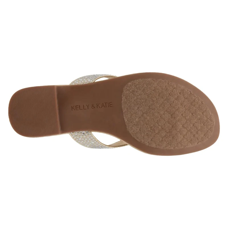 Tesha Rhinestone Flip Flop Sandal