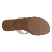 Tesha Rhinestone Flip Flop Sandal