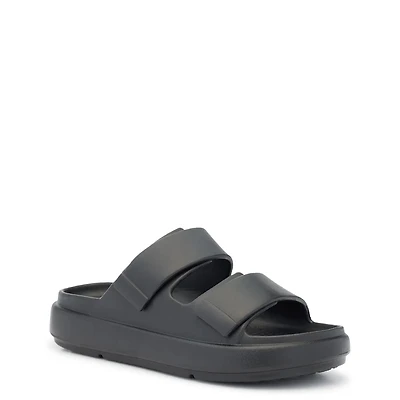 Women's Wave Double Band Slide Sandal