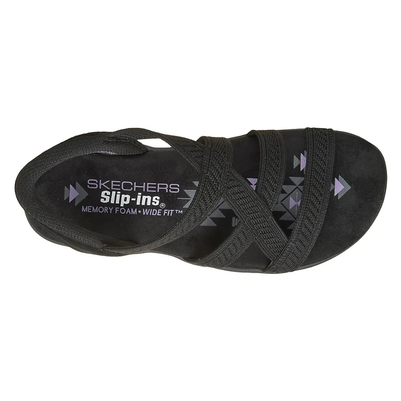 Women's Hands Free Slip-Ins: Reggae Wide Width Slim Sandal