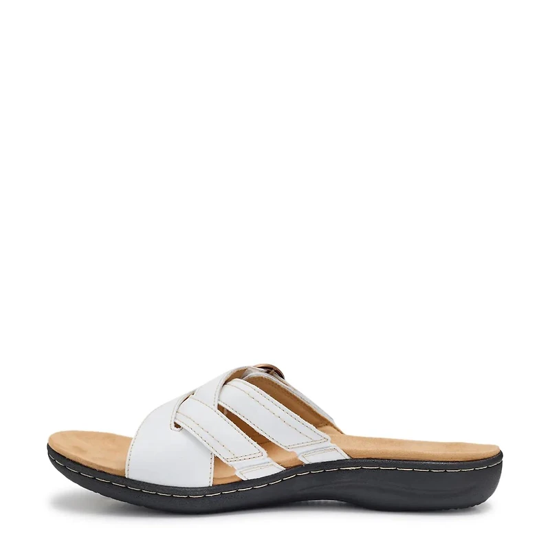 Women's Laurieann Opal Leather Wide