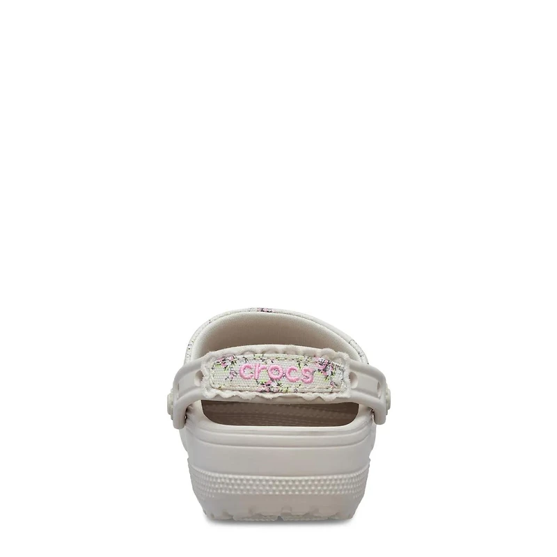 Womens' Crafted Disty Floral Classic Clog
