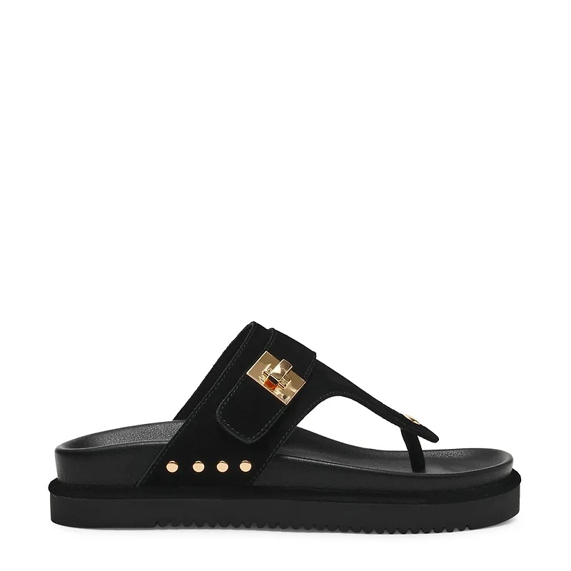 Women's Thona Flat Sandal Suede