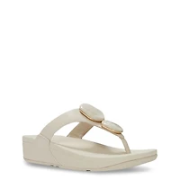 Women's Lulu Marbled-Stone Toe Post Sandal