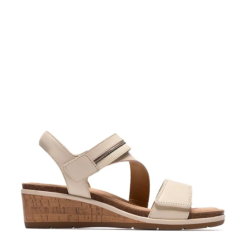 Kacha Wave Wide Width Wedge Sandal