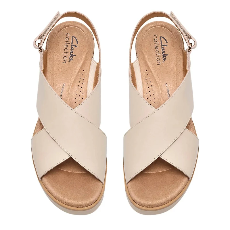 Women's Diaz Cross Wide Width Wedge Sandal