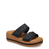 Women's Brooklyn Woven Buckle Wedge Sandal