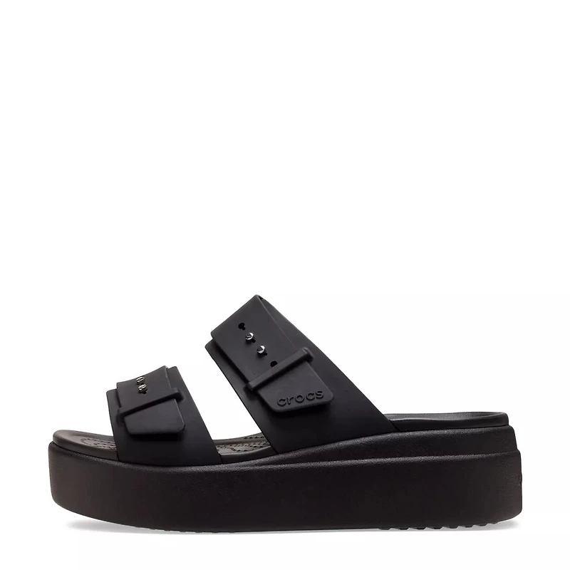 Women's Brooklyn Buckle Low Wedge Sandal