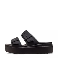 Women's Brooklyn Buckle Low Wedge Sandal