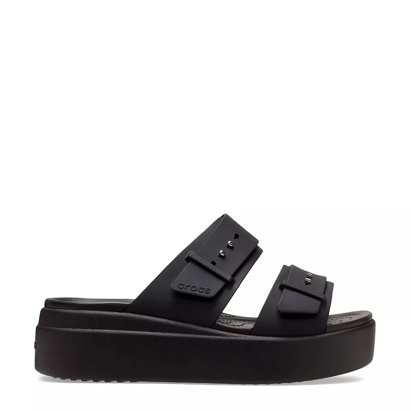 Women's Brooklyn Buckle Low Wedge Sandal