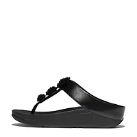 Women's Fino Beaded-Button Toe-Post Sandal