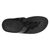 Women's Fino Beaded-Button Toe-Post Sandal