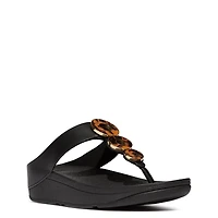 Women's Fino Resin Hoop Toe-Post Sandal
