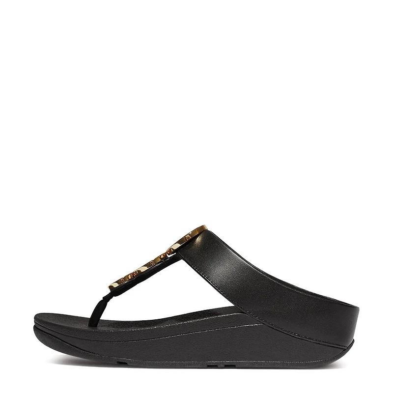 Women's Fino Resin Hoop Toe-Post Sandal