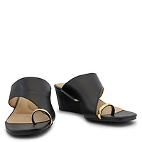 Women's Lovely Time Toe Thong Jewel Ring Wedge