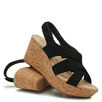 Women's Rose Wedge Sandal