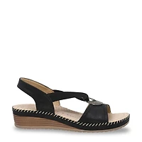 Women's Gabriella-01 Wide Width Wedge Sandal