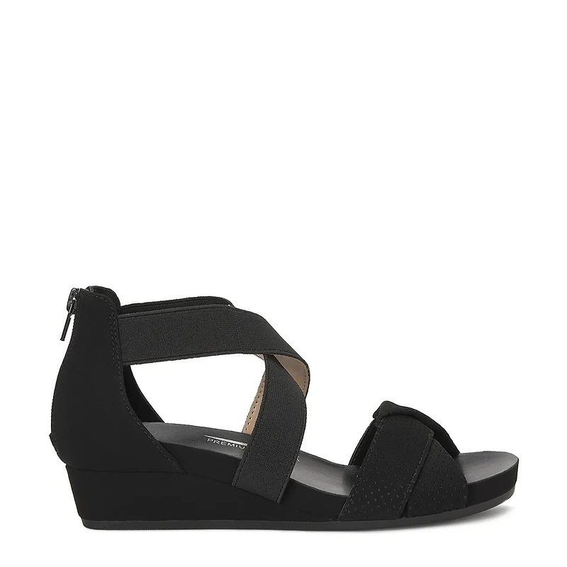Womens' Nichelle Wide Width Wedge Sandal