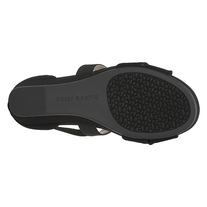 Womens' Nichelle Wide Width Wedge Sandal