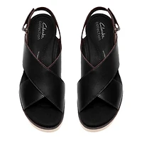 Women's Diaz Cross Wide Width Wedge Sandal